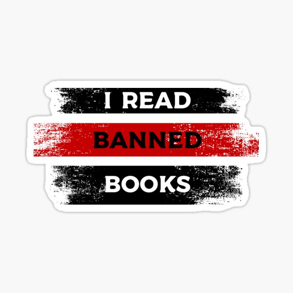 Item preview, I Read Banned Books Book lover designed and sold by Mental Health.