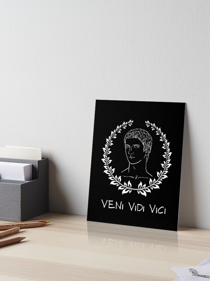 VENI VIDI VICI ROMAN EMPIRE | Art Board Print