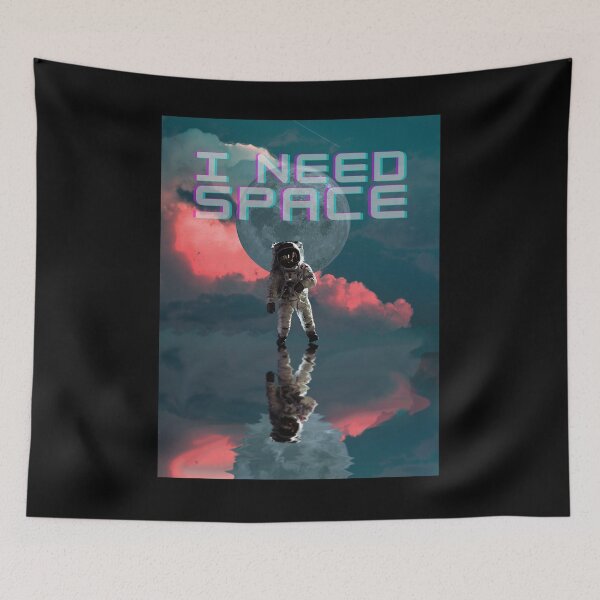 Item preview, I Need Space - Astronaut designed and sold by Quirkdom.