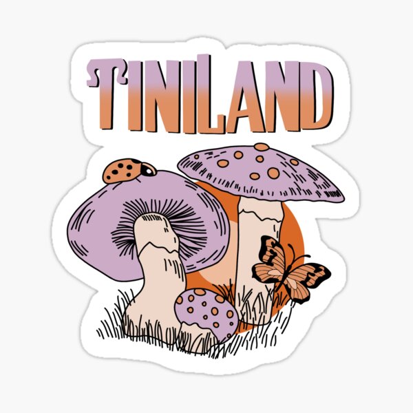 tini - tinilandia (2) púrpura Pegatina