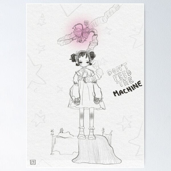 Item preview, don't feed the machine designed and sold by amartae.