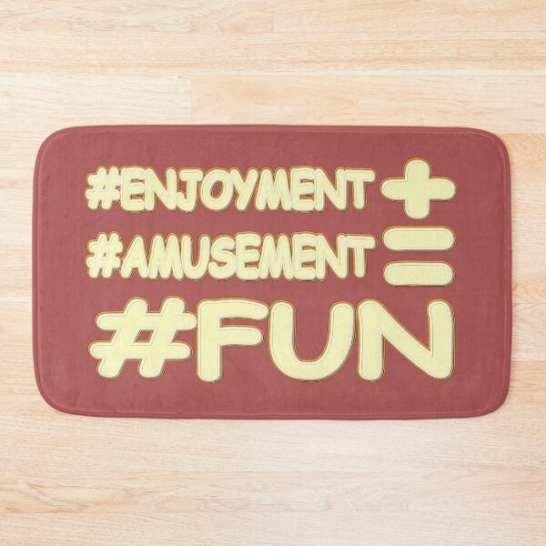 Item preview, "FUN EQUATION" Cute Design. Buy Now designed and sold by Health And Fitness Posts e-Store.
