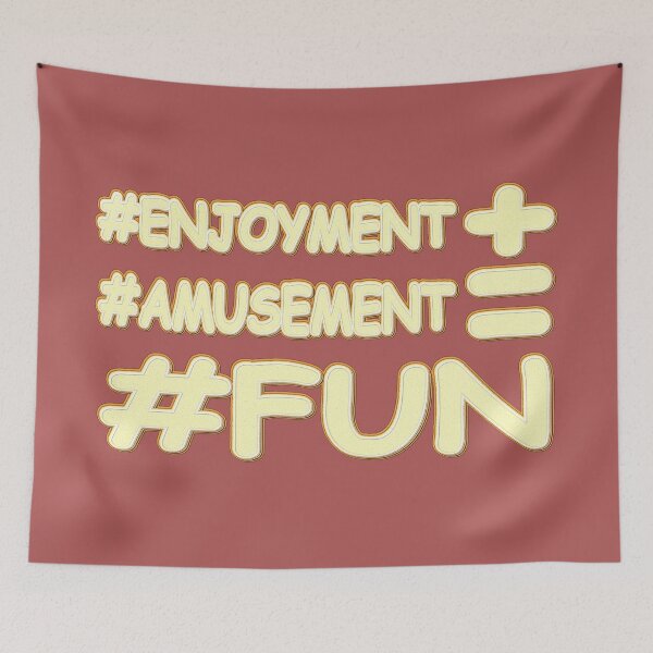 Item preview, "FUN EQUATION" Cute Design. Buy Now designed and sold by Health And Fitness Posts e-Store.