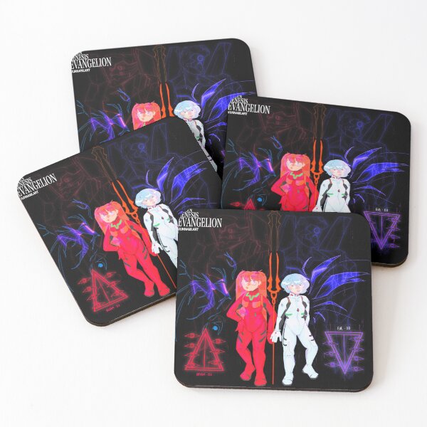 Item preview, Neon Genesis Evangelion Asuka & Rei designed and sold by unnami.