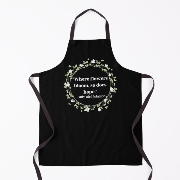 Item preview, Lady Bird Johnson Flowers Quote Light designed and sold by Mood Mash.