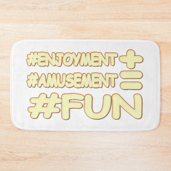 Item preview, "FUN EQUATION" Cute Design. Buy Now designed and sold by Health And Fitness Posts e-Store.