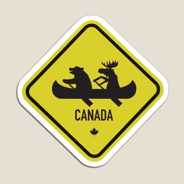 Canada Road Sign Merch & Gifts for Sale