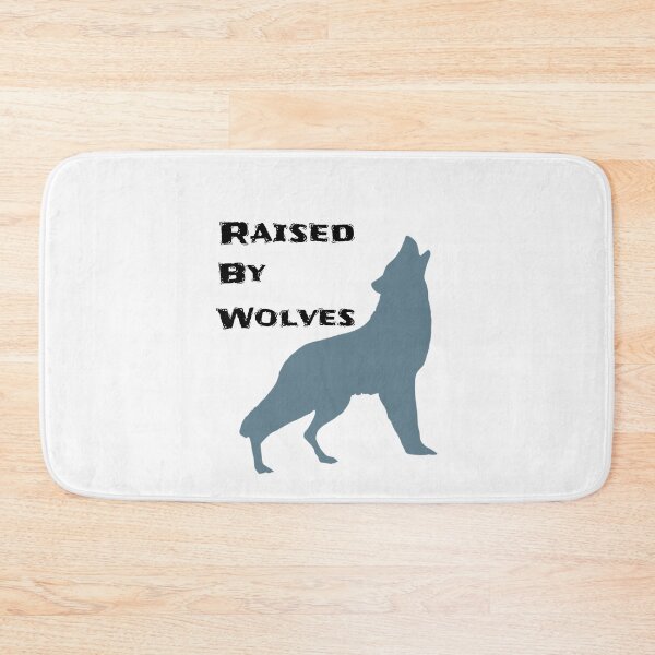 Item preview, Raised by Wolves Graphic (White, Bold Font)   designed and sold by GladBlackLamb.