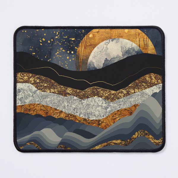 Item preview, Metallic Mountains designed and sold by spacefrogdesign.