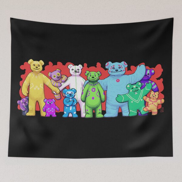 Item preview, A Colorful Sloth of Bears  designed and sold by David Lee  INGERSOLL.