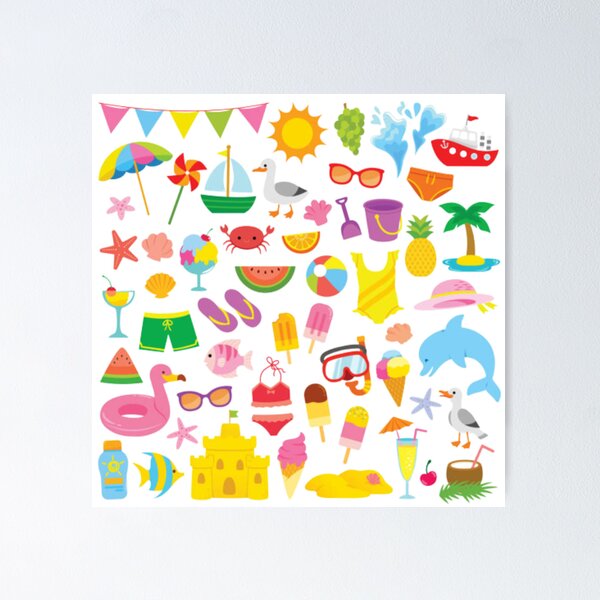 Item preview, Sizzlin' Summer Collage designed and sold by Not-Meg24.