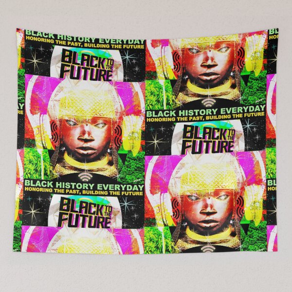 Item preview, Black To The Future: "Radio One" designed and sold by Nathan J Taylor Art.