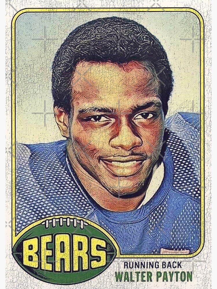 Walter payton rookie card discount
