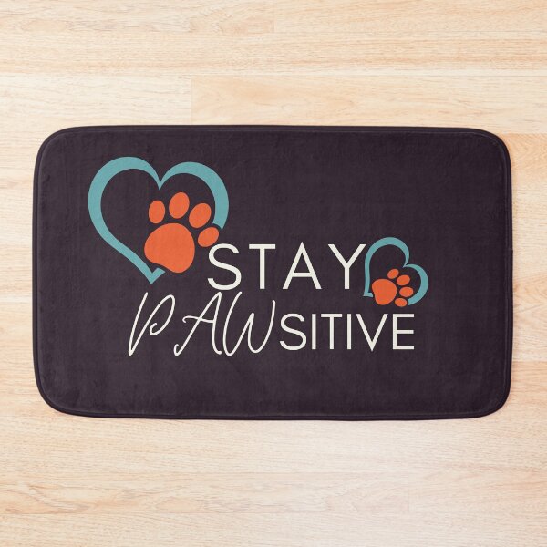 Item preview, Stay Pawsitive Matching -Pet And Owner Dogs Cats Gift designed and sold by BronikowskiART.