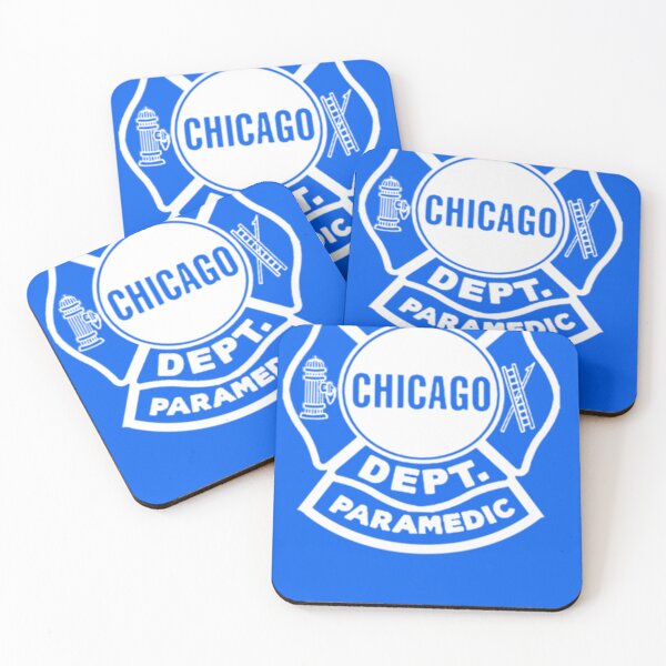 Aperçu de l'œuvre Chicago Fire Paramedic Logo blanc T-shirt classique créée et vendue par CarolineList.