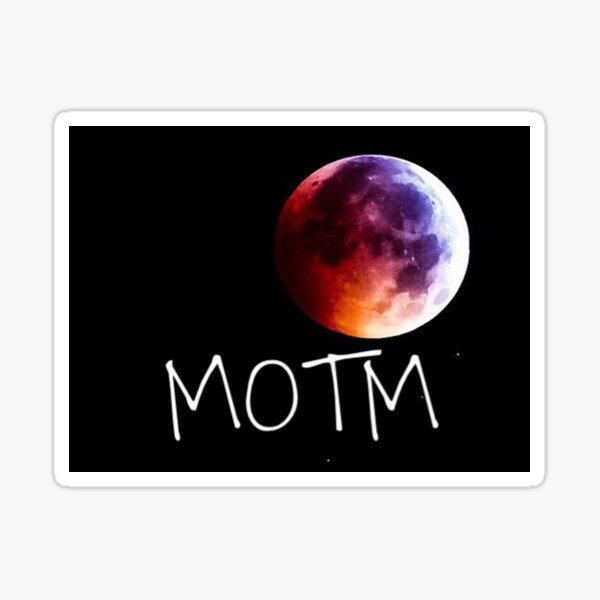 Man on the moon Sticker