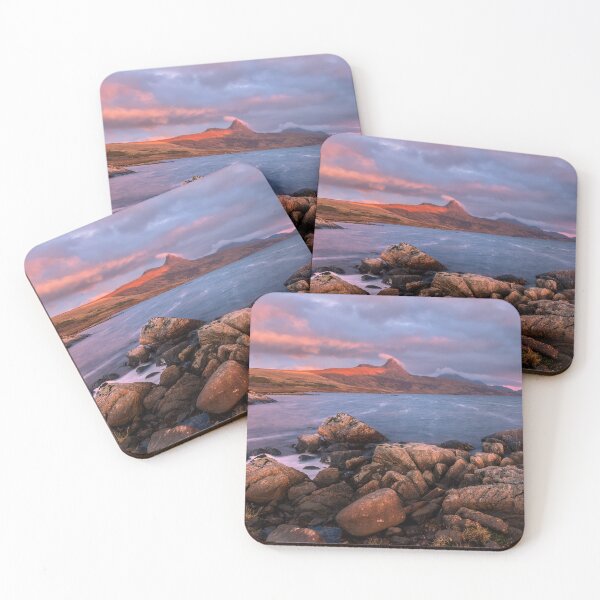Item preview, Loch Bad a Ghaill  Sunset Coigach Scotland. designed and sold by PhotosEcosse.