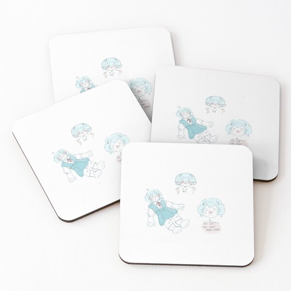 Item preview, rei ayanami sticker sheet designed and sold by unnami.
