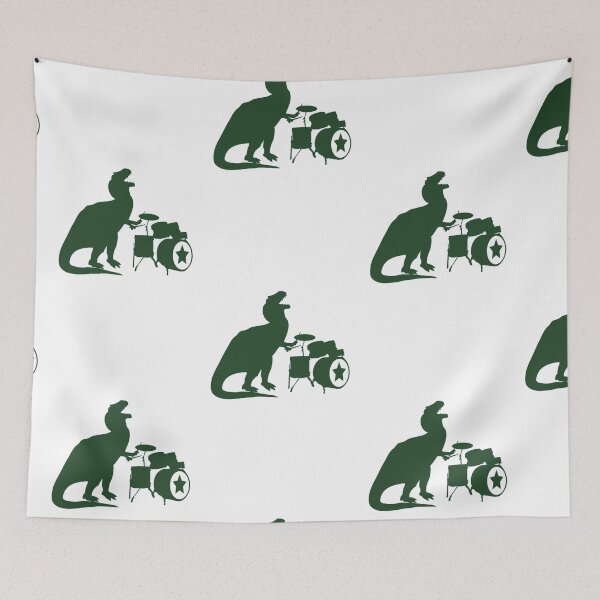 Item preview, T-Rex Drummer designed and sold by ArtBae.