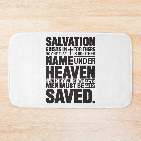 Item preview, Acts 4:12 Salvation designed and sold by plushism.