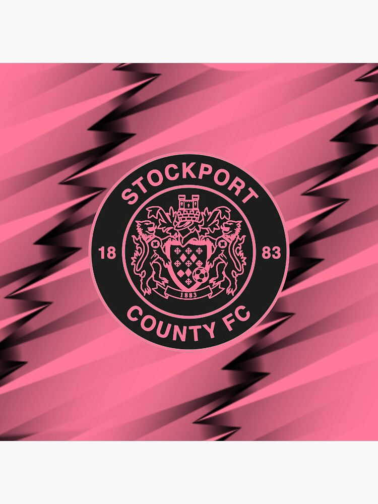 "Stockport County 21/22 Third Kit Design" Sticker for Sale by stonkport