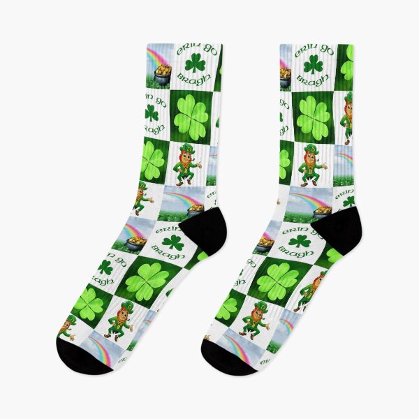 Item preview, Erin go Bragh Irish Good Luck Pattern designed and sold by Javamba.