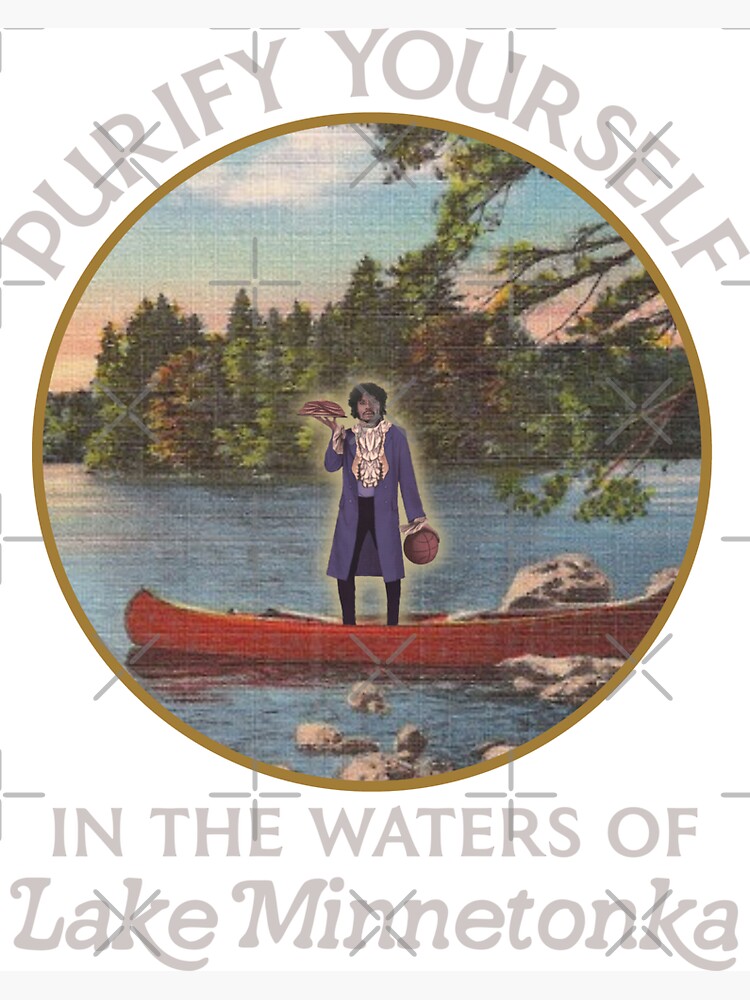 Purify Yourself in the Waters of Lake Minnetonka Magnet for Sale by  acquiesce13