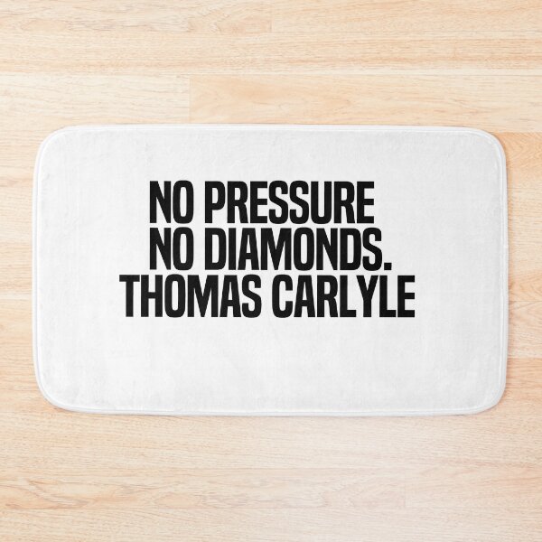 Item preview, No Pressure No Diamonds thomas carly designed and sold by melshirt-shop.