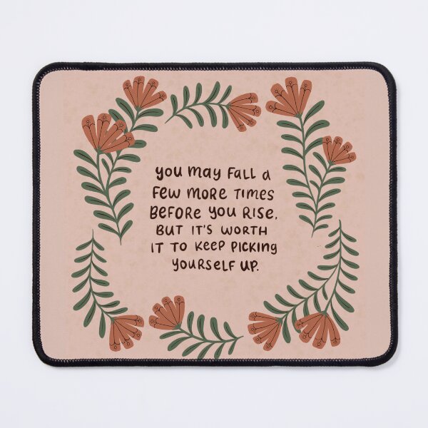 Item preview, Picking Yourself Up - Encouraging Quote designed and sold by lexsutter.