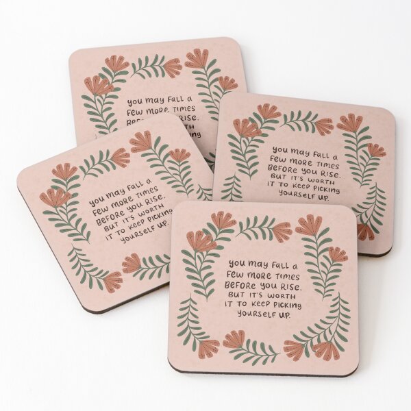 Item preview, Picking Yourself Up - Encouraging Quote designed and sold by lexsutter.