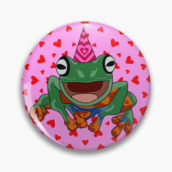 Artikelvorschau, Valentins flippiger Frosch entworfen und verkauft von funkyfrogshop.