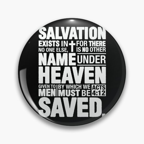 Item preview, Acts 4:12 Salvation designed and sold by plushism.