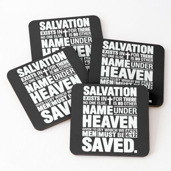Item preview, Acts 4:12 Salvation designed and sold by plushism.