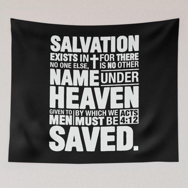 Item preview, Acts 4:12 Salvation designed and sold by plushism.