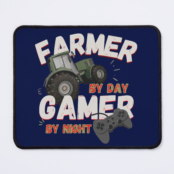 Item preview, Copie de Copie de Copie de Farmer By Day Gamer By Night designed and sold by ni3ma.