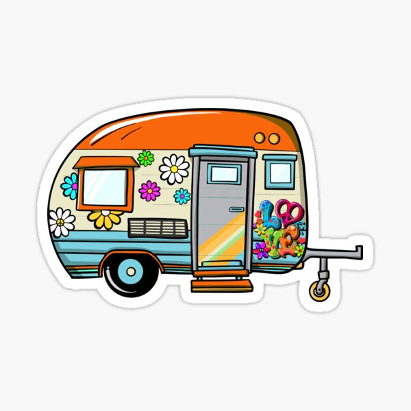 Eriba caravan Sticker