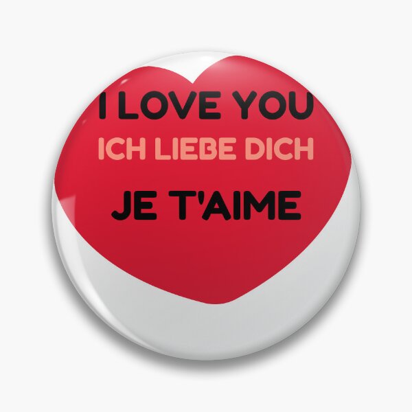 Item preview, Ich liebe dich designed and sold by Widial.