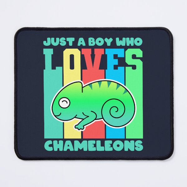 Item preview, Just A Boy Who Loves Chameleons designed and sold by TashaVector.