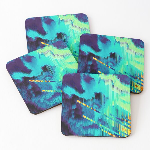 Item preview, Thunderstorm blue abstract texture  designed and sold by stuukstly.