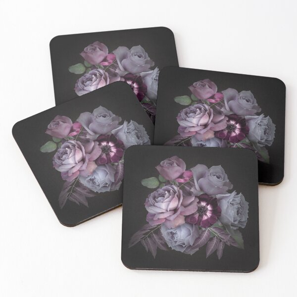 Item preview, Ramo de rosas lilas y anémona designed and sold by RinaMDesigns.