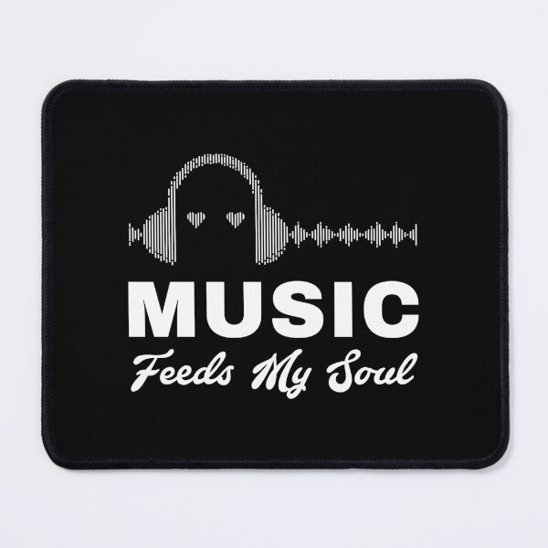 Item preview, Music Feeds My Soul For Music Lovers designed and sold by bouymakesart.