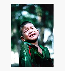 Crying Game Photographic Print
