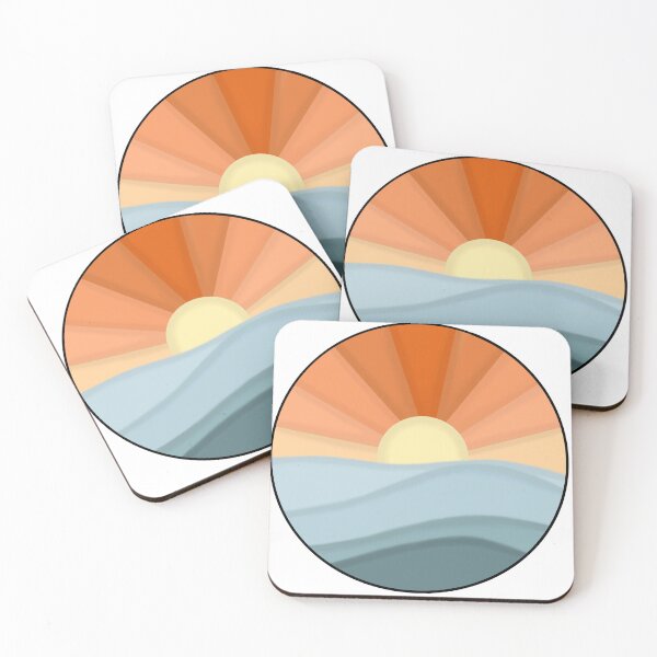 Item preview, sunrise over the ocean designed and sold by sunnysuccuents.