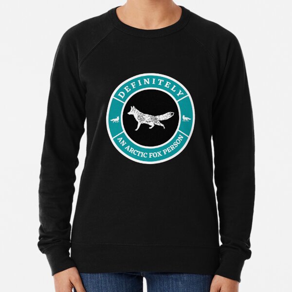 Fox and Moon Sweatshirt Offering Peace and Happiness  Unisex