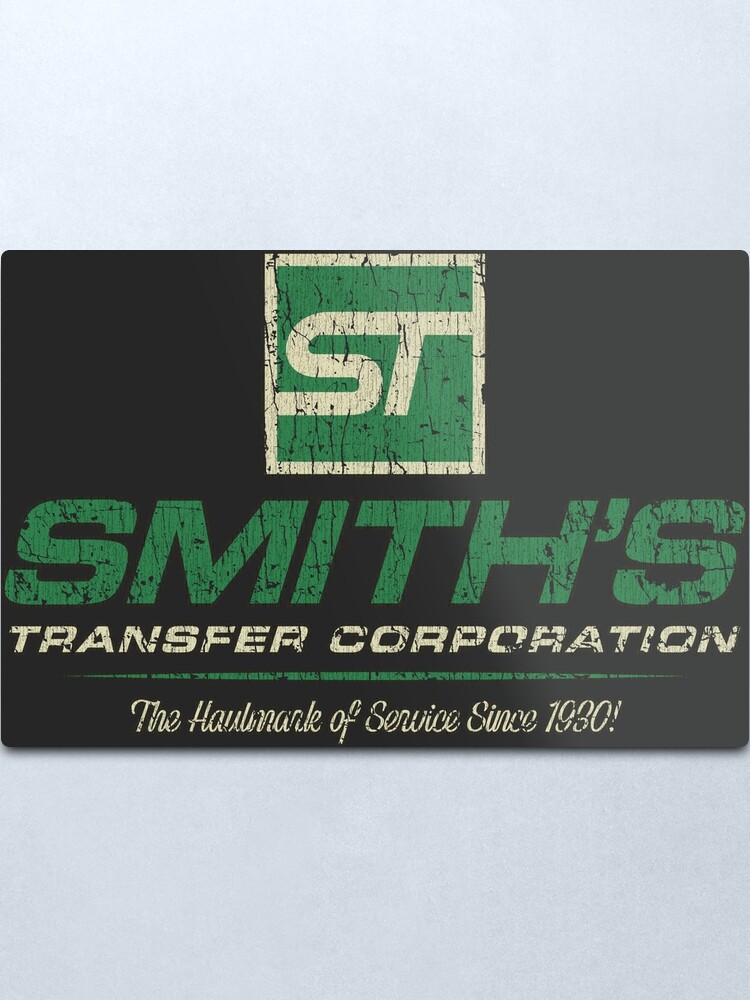 Alternate view of Smith's Transfer Corporation 1930 Metal Print