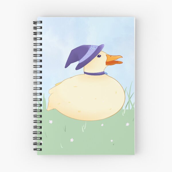 Item preview, Magical Witch Duck Illustration designed and sold by HannahRaeArts.