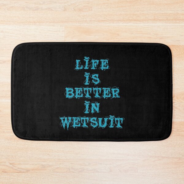 Item preview, Life Is Better In Wetsuit, Funny Scuba Diving Quote designed and sold by Quotesigner.