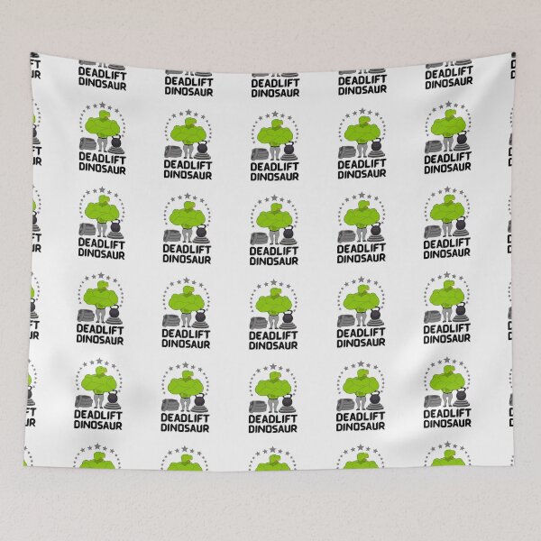 Item preview, Funny Deadlift Dinosaur Gym Humor designed and sold by RihabPrint.