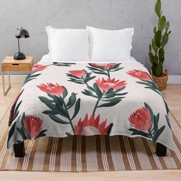 Item preview, Pink King Protea Pattern designed and sold by mkozll.
