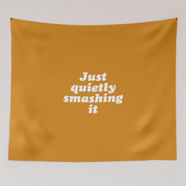 Item preview, Just quietly smashing it  Wonderful design perfect for gym lovers. Grab this design as a gift for your Mum, sister, or girlfriend, who loves a work out. A design for no one but you designed and sold by KnickyKnackyDD.